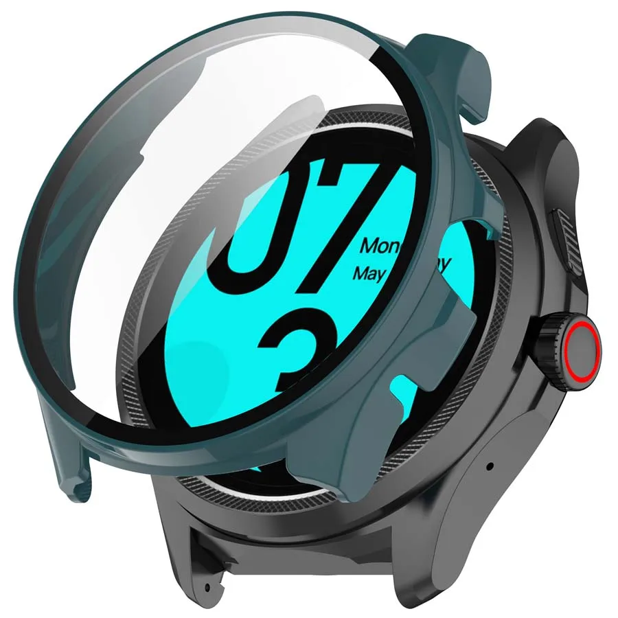 Etui na Ticwatch Pro 5 Smartwatch ochraniacz ekranu pokrywy ochronne pełna ochrona etui typu Bumper