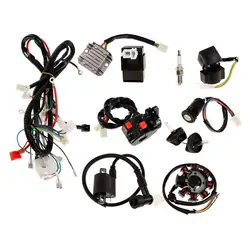 Electrics Wiring Harness Coil CDI Spark Plug for 150/250 Dirt Bike