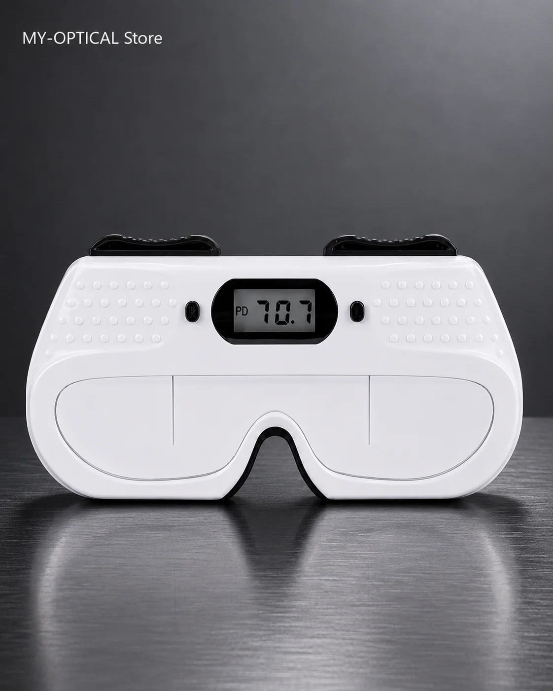 Digital PD Meter Optical Pupilometer Ophthalmic Eye Pupil Distance Measuring Device with LCD Display for Optometry