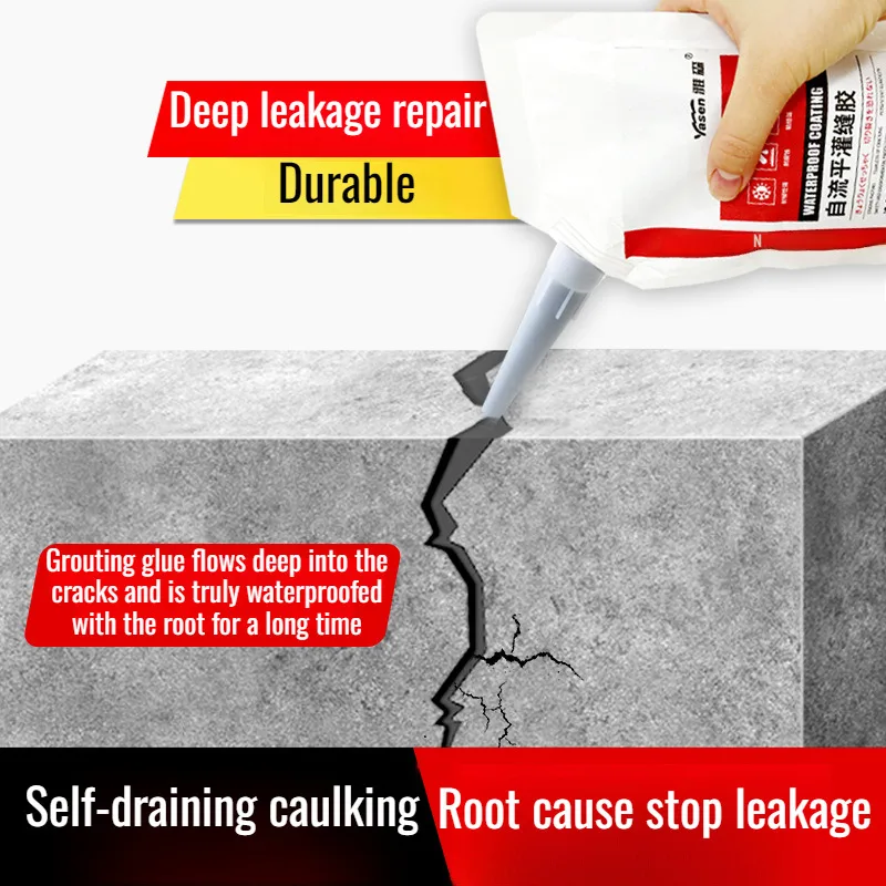 Sealant floor grouting agent wall waterproof crack repair strong adhesive