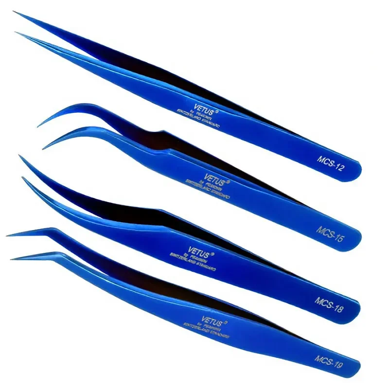 High Precision Eyebrow Tweezers Professional for 3D 6D Volumn Eyelash Extension Excellent Closure Beauty Makeup Tool