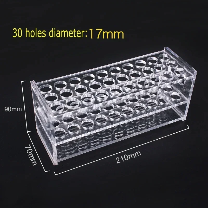 

GJ-078 Acrylic Storage Shelf with 30 Holes Storage Board for Model Building Tools
