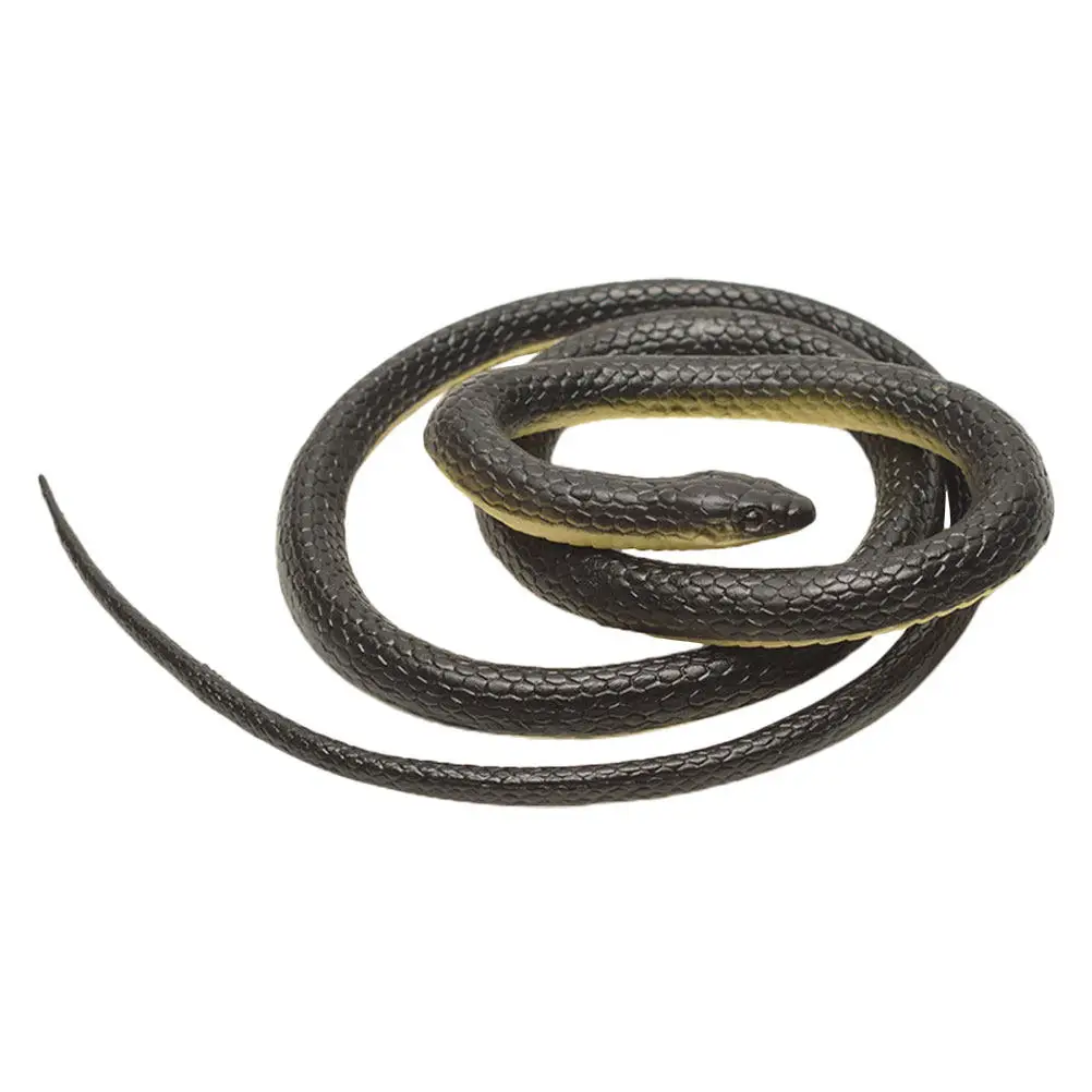 

Realistic Large Green Snake Prop Lifelike Detailed Party Prank Prop Creepy Atmosphere Kids Educational Tool Fake Snake