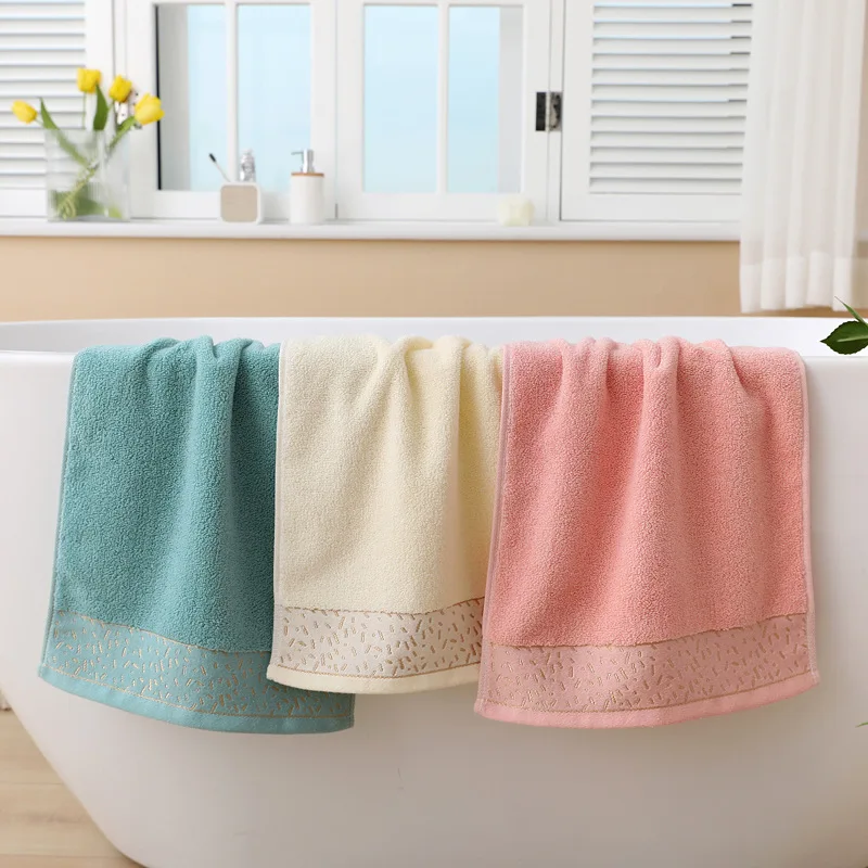 Shower Handkerchief Spa Beach Towels Bathroom 100% Cotton Towel Set Hand Towel for Hands Quick Drying Towels for the Face Bath