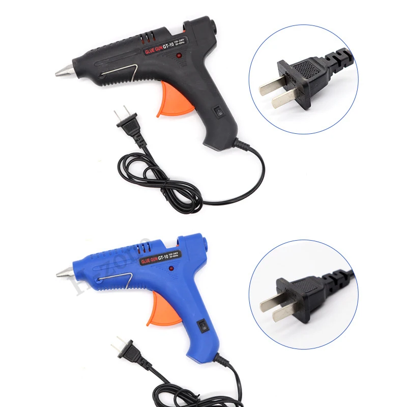 100W automobile dent repair glue gun On-board European, Australian and American hot melt glue gun with switch large glue gun