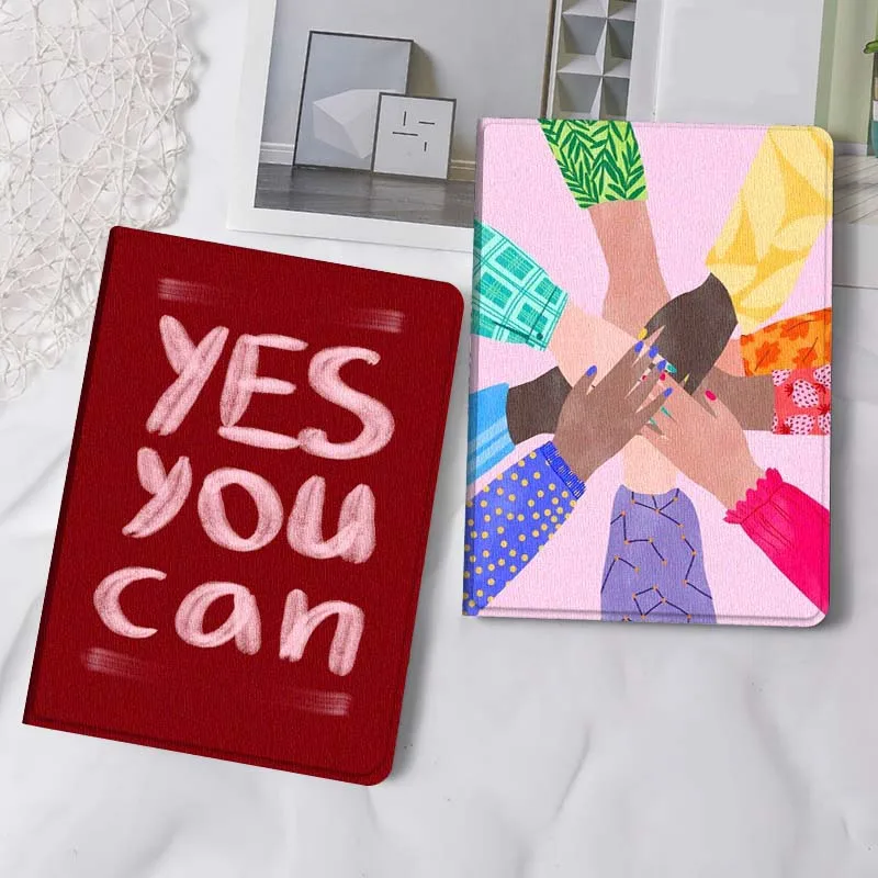 

Yes You Can Text Tablet Case For Samsung Tab Galaxy S6 S11 A A7 A8 A9 A11 10.1 10.4 10.5 Plus Lite Gift