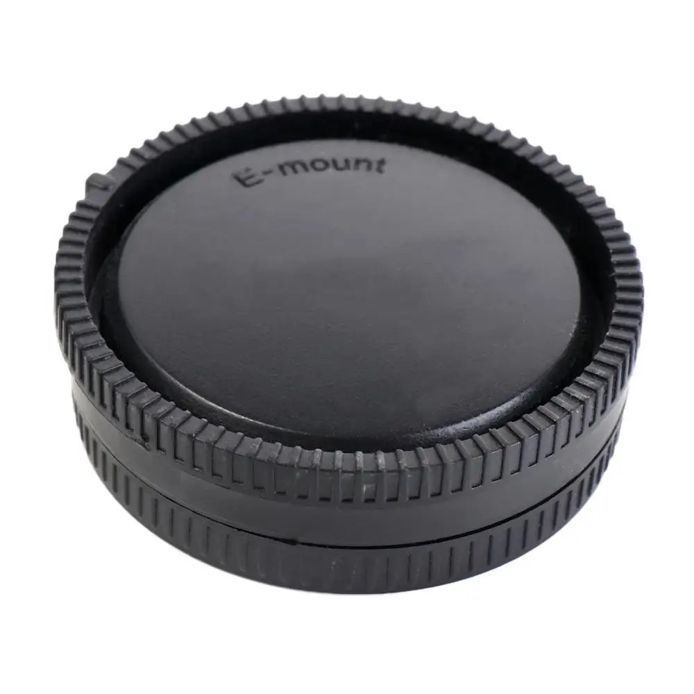 2Pcs Camera Body Cap Rear Lens Cap for So-ny E mount a5100 A6000 a6300 a6500 NEXC3 5 5N 6 7 A7 A7II A7s a9 a7r3 A7r4 A3000