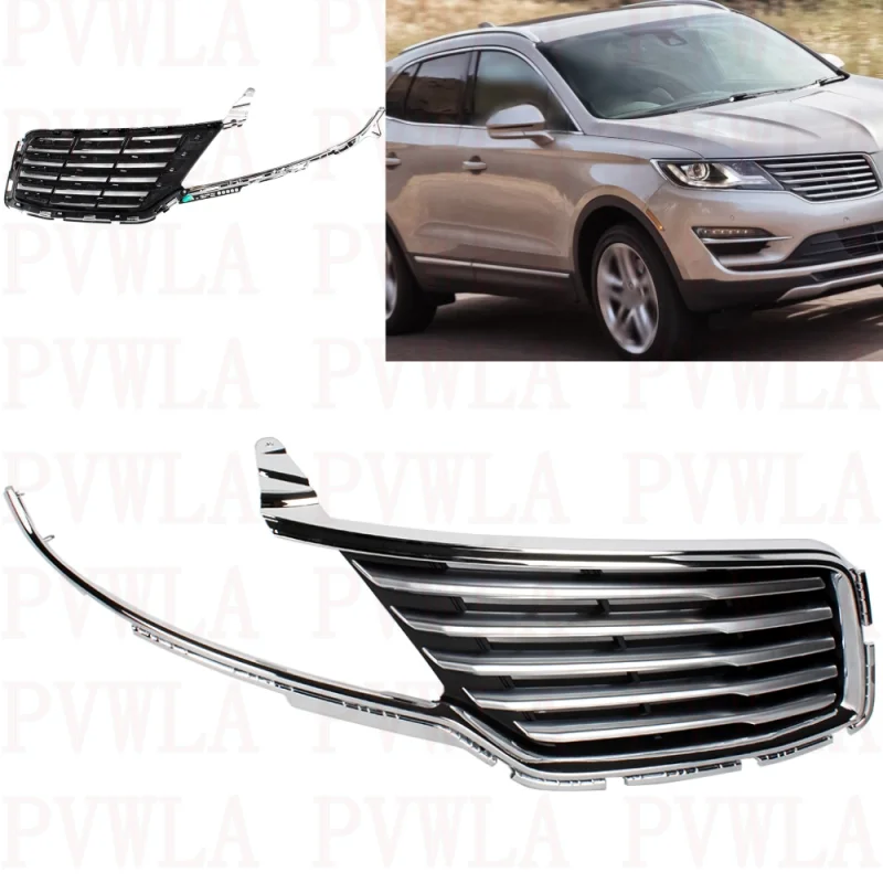 

Right Side Front Bumper Center Grille EJ7Z8200AA For Lincoln MKC 2014 2015 2016 2017 2018