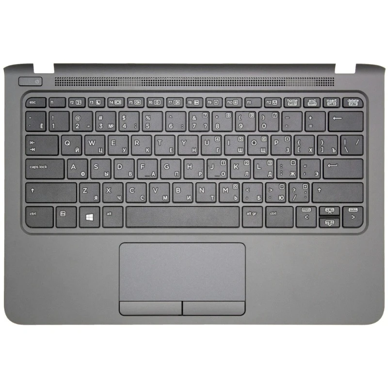 New Original RU/IT Keyboard for Probook 11 EE G2 Laptop Top Case with Touchpad Palmrest Upper Cover Replace keyboard Brown