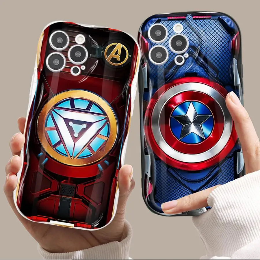 Marvel Ironman Sipiderman Phone Case for Vivo Y02 Y12 Y15S Y16 Y17 Y19 Y20 Y20i Y21 Y21A Y21 2021 Y35 Y22S Y36 Y50 4G 5G Cover