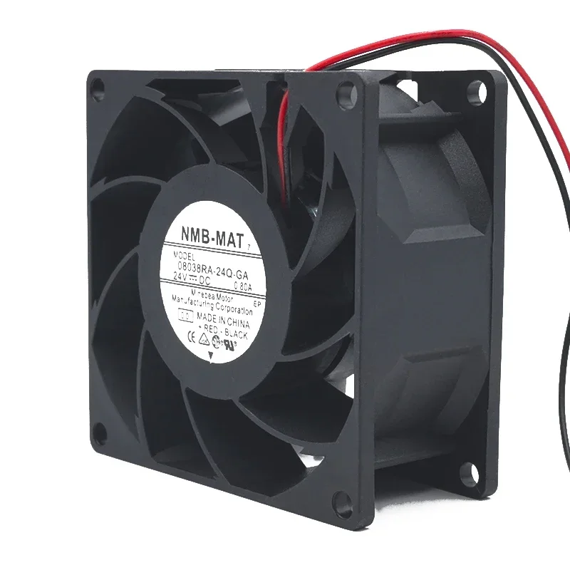 80*80*38MM 08038RA-24Q-GA 24V 0.80A 8038 8CM Inverter Large Air Volume Cooling Fan