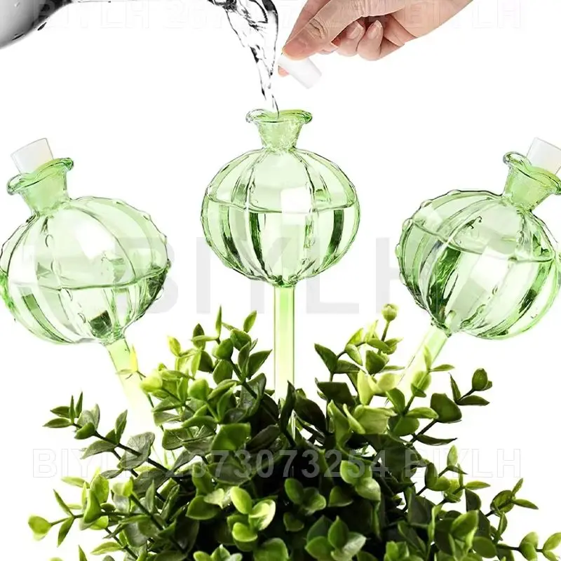 

Glass Automatic Watering Device Self-Watering Plant Globes Durable Glass Watering Devices for Gardening Accessories Home Decor