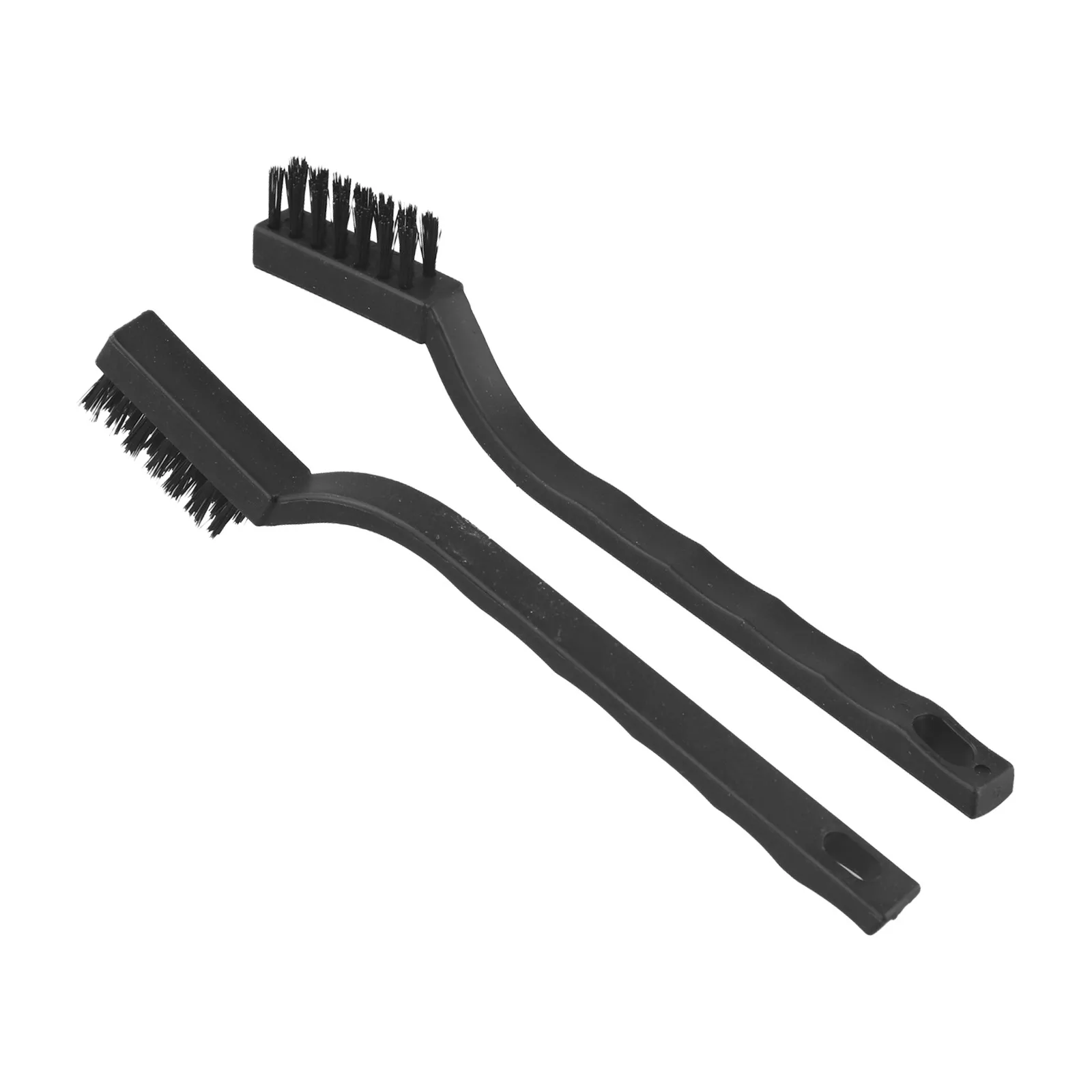 10-Piece Nylon Brush Assortment for Cleaning and Rust Removal Tasks in Automotive Shops Metal Fabrication and HVAC Settings