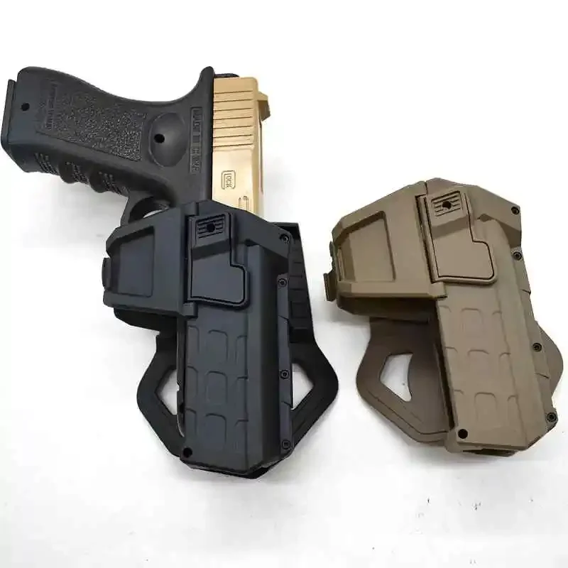 Glock 19 Quick Draw with Gun Holster Flashlight or Laser Mounted Pistol Holster Gun Accessories Case