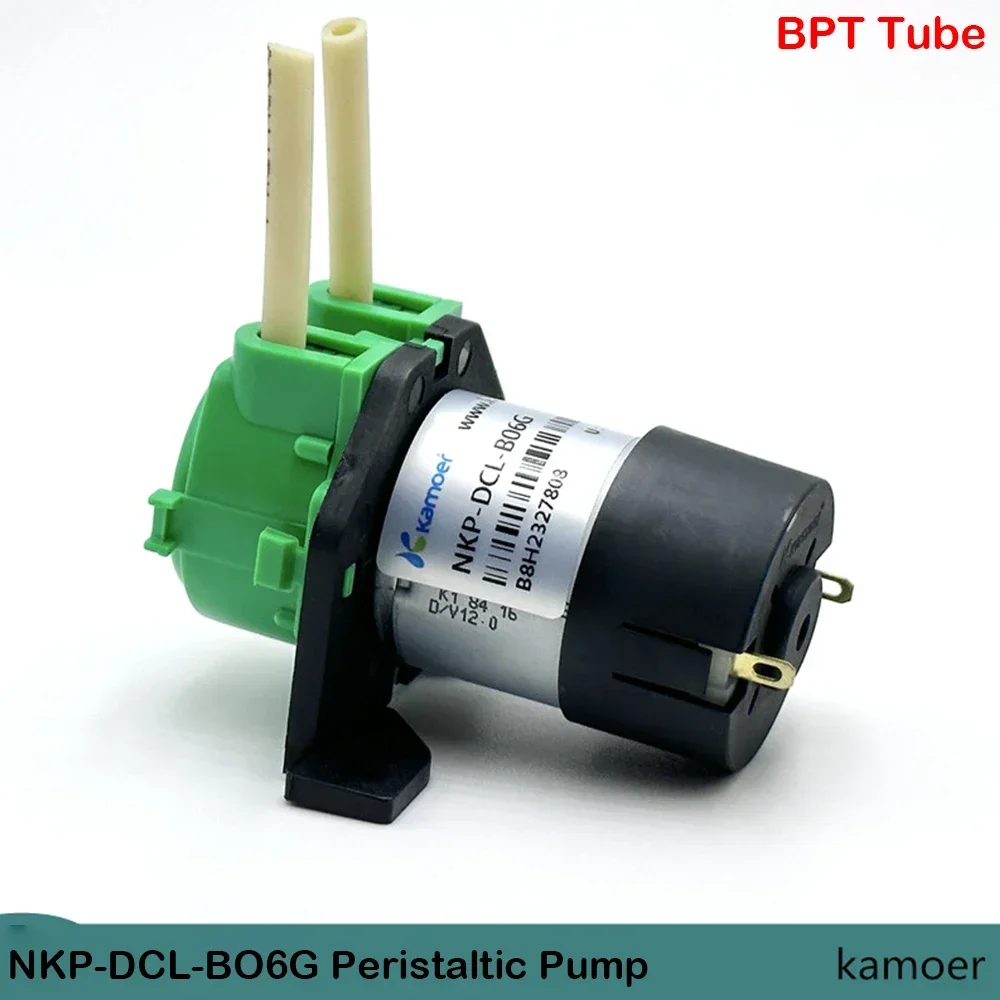 NKP-DCL Micro Peristaltic Pump DC 12V Water Small Self Priming Pump Circulating Pump Laboratory BPT Tube Pumping