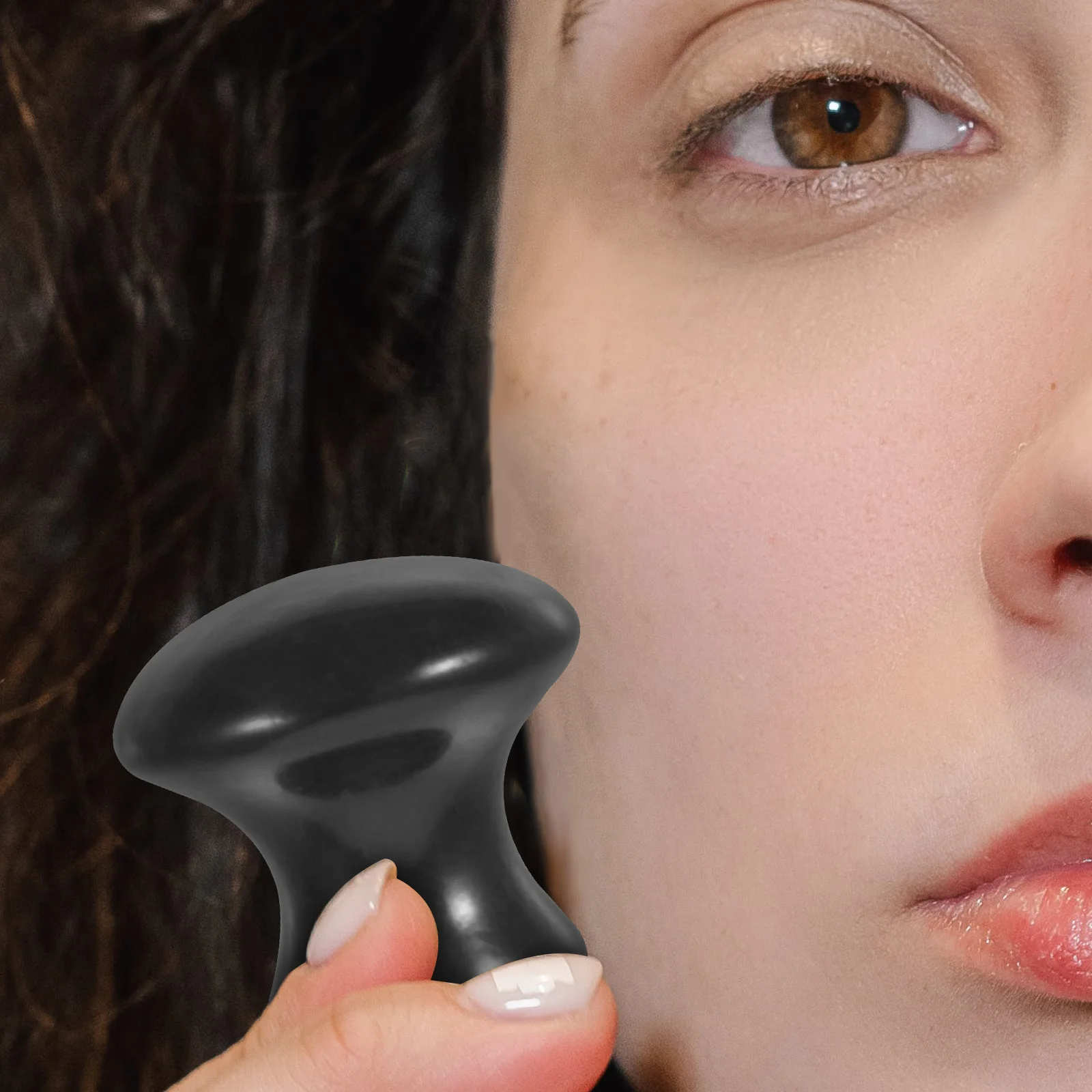 Strumento per massaggio facciale Rullo per massaggio viso in resina per occhi Impugnatura comoda Rullo per gonfiore viso Dispositivo per la cura della pelle Strumento per il viso Cura della pelle