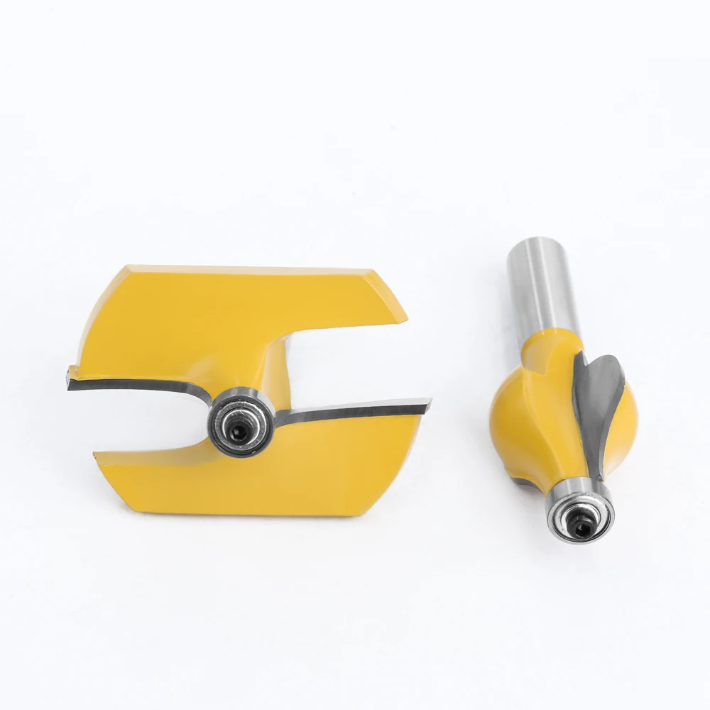 Imagem -05 - Ondulado Flauta Corrimão Router Bits Grupo Haste Braço Tenon Fresa para Madeira Cortadores para Madeira Mc03046 12 mm 12.7 mm Pcs