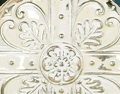 

Рождественское украшение, антикварная окрашенная круглая подвеска для торта