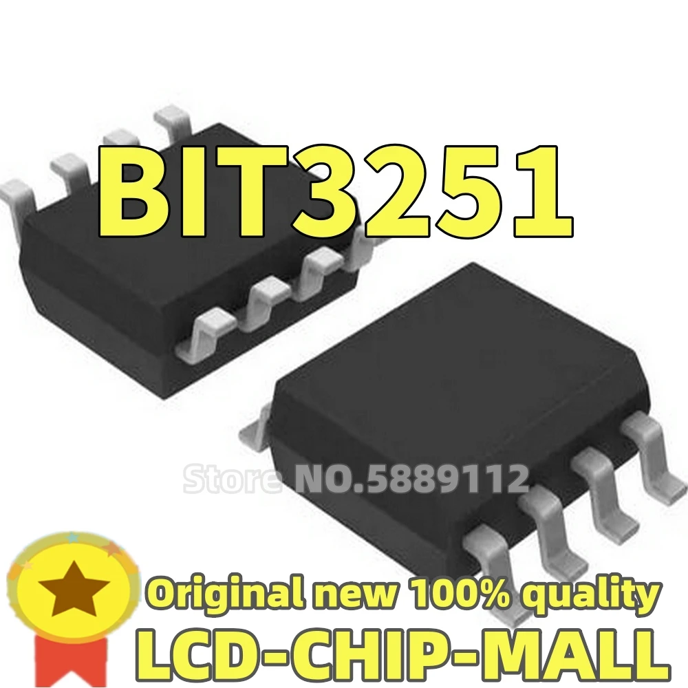 5PCS BIT3251 BIT3108 BIT3250 BIT3252A BIT3368 -8 8 em estoque 100% bom
