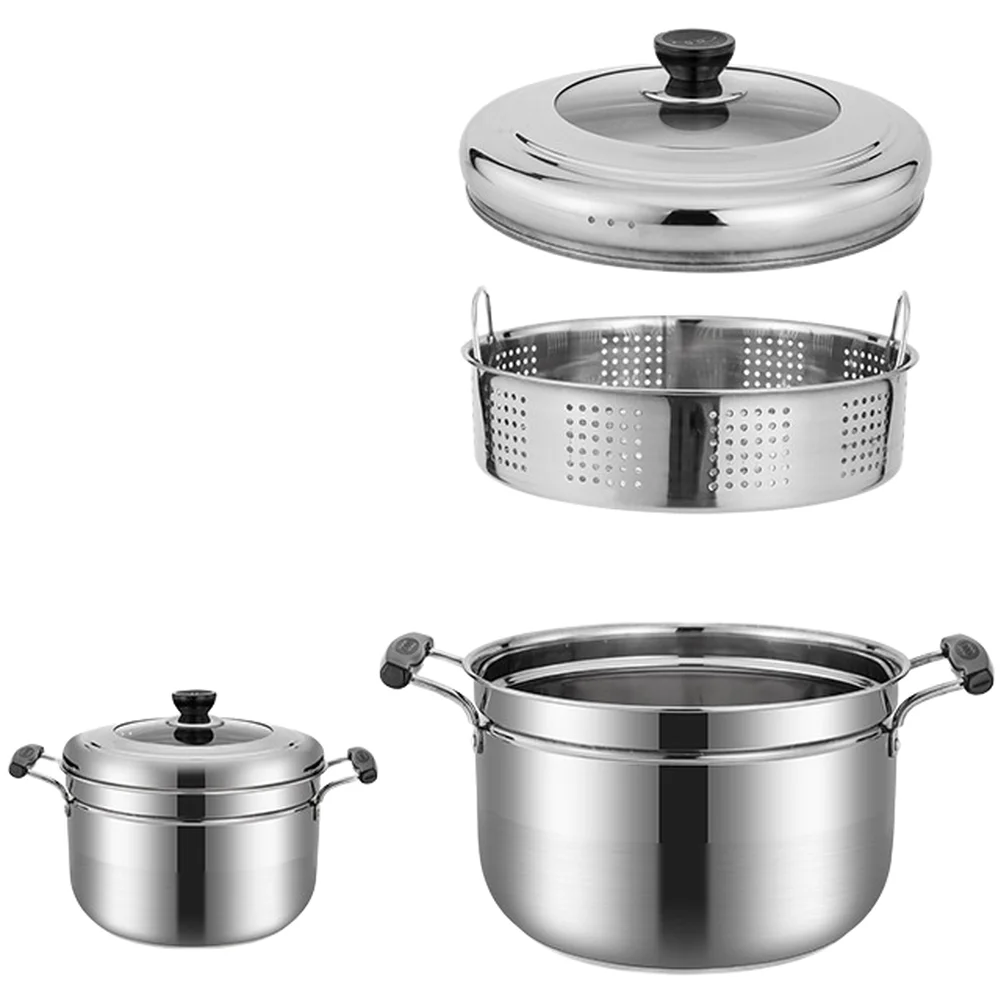 

Пароварка для домашней кухни с равномерным распределением тепла, корзина для пароварки из нержавеющей стали 201 и 304