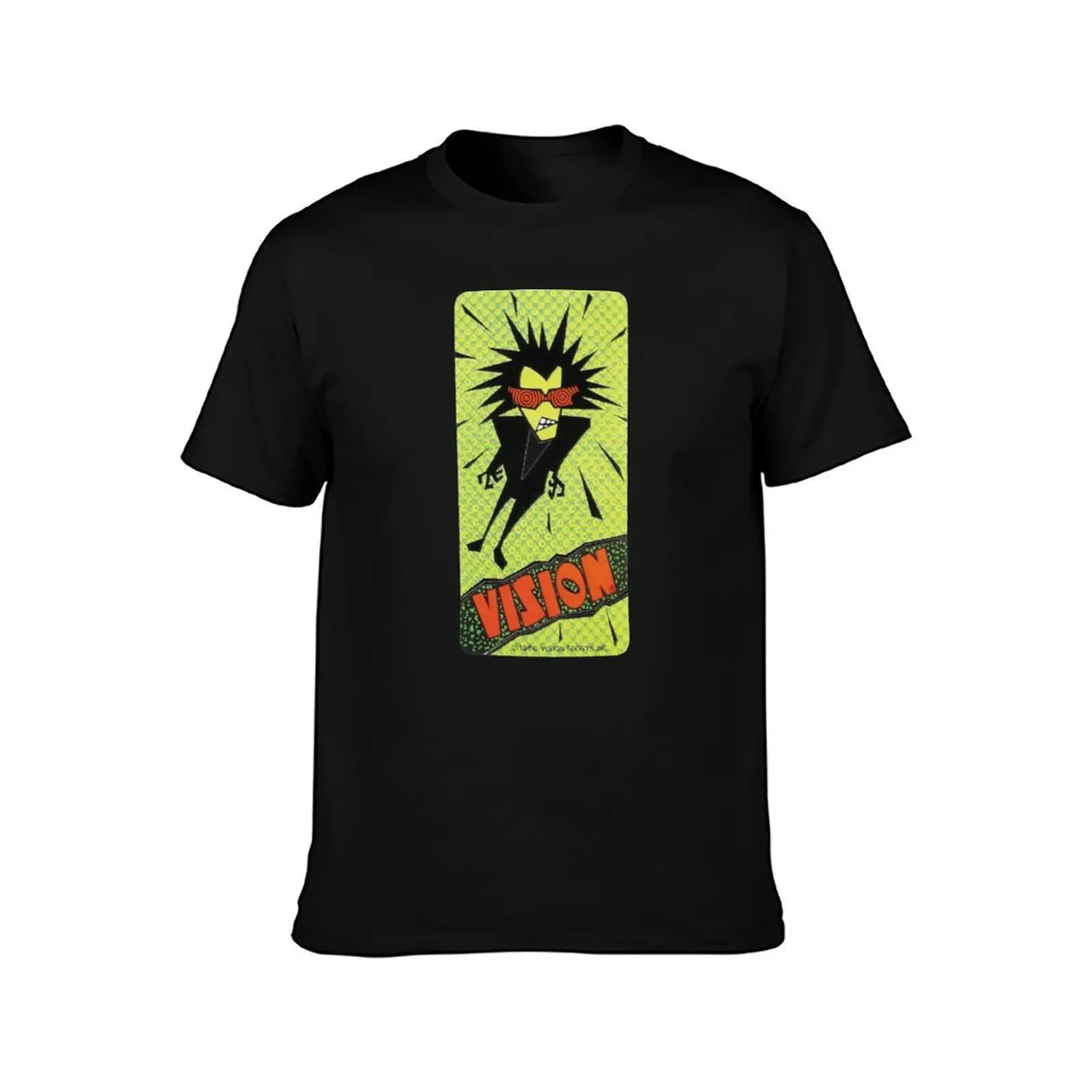 Retro vision skate, t shirt design. T-Shirt Summer Casual Cotton Tee, Unisex Men Women
