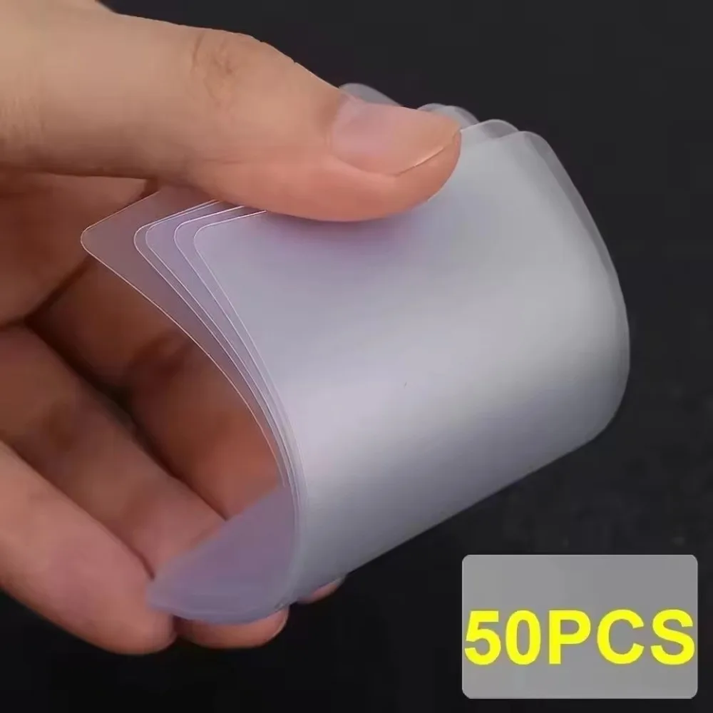 

50PCS Plastic Phone Screen Pry Card Hard No Scratch Curved Screen Tool Multi-purpose Ultra Thin Phone Opening Tool