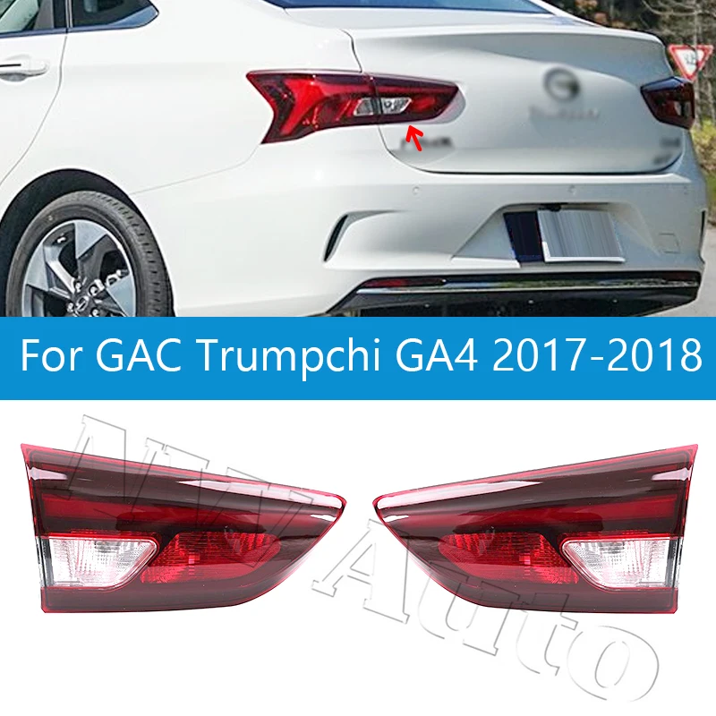 Taillight Brake Light For GAC Trumpchi GA4 2017 2018 Rear Bumper Inner Taillight Brake Light