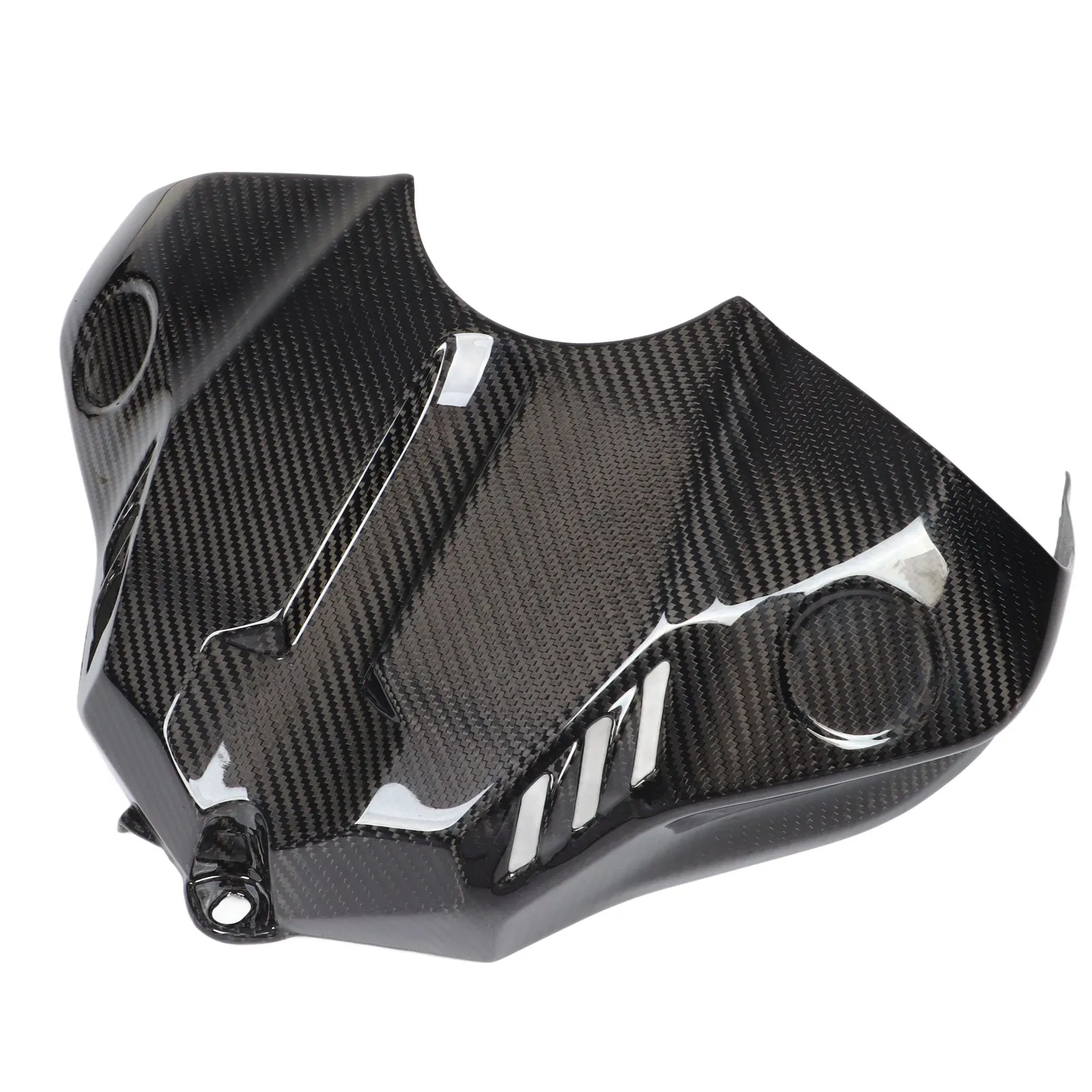 

Gas Tank Front Cover Guard Carbon Fiber Oil Case Panel Fairing Cowl for R1 R1M R1S