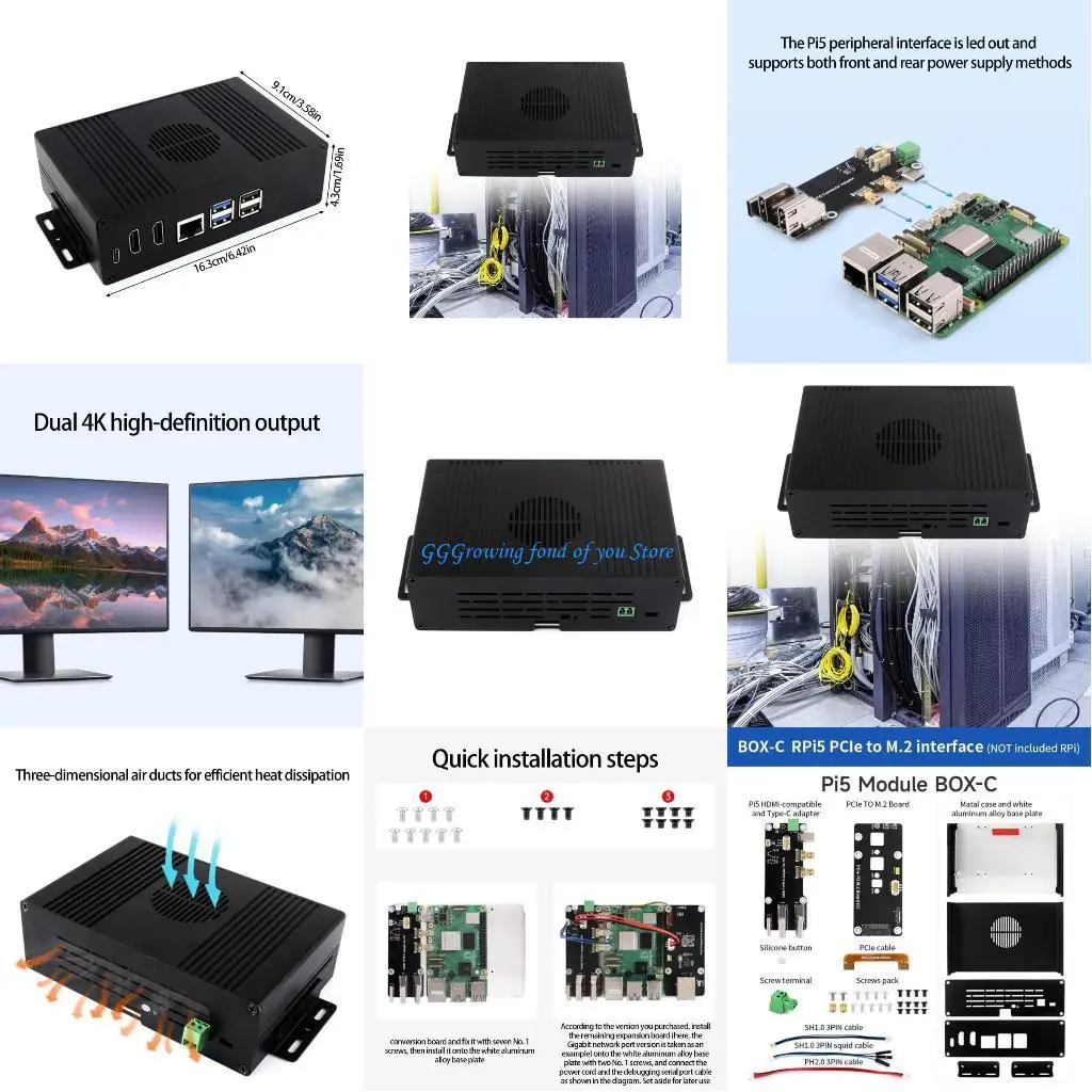 

H9EB M.2 NVME CACE PCIE с PCIE M.2 Слот Двойной HDMIS