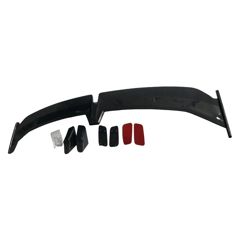 Accessories Premium AccessoriesAD ABS Style Polished Rear Trunk Wing Spoiler Fitment Stylish Car Ac Durable 3