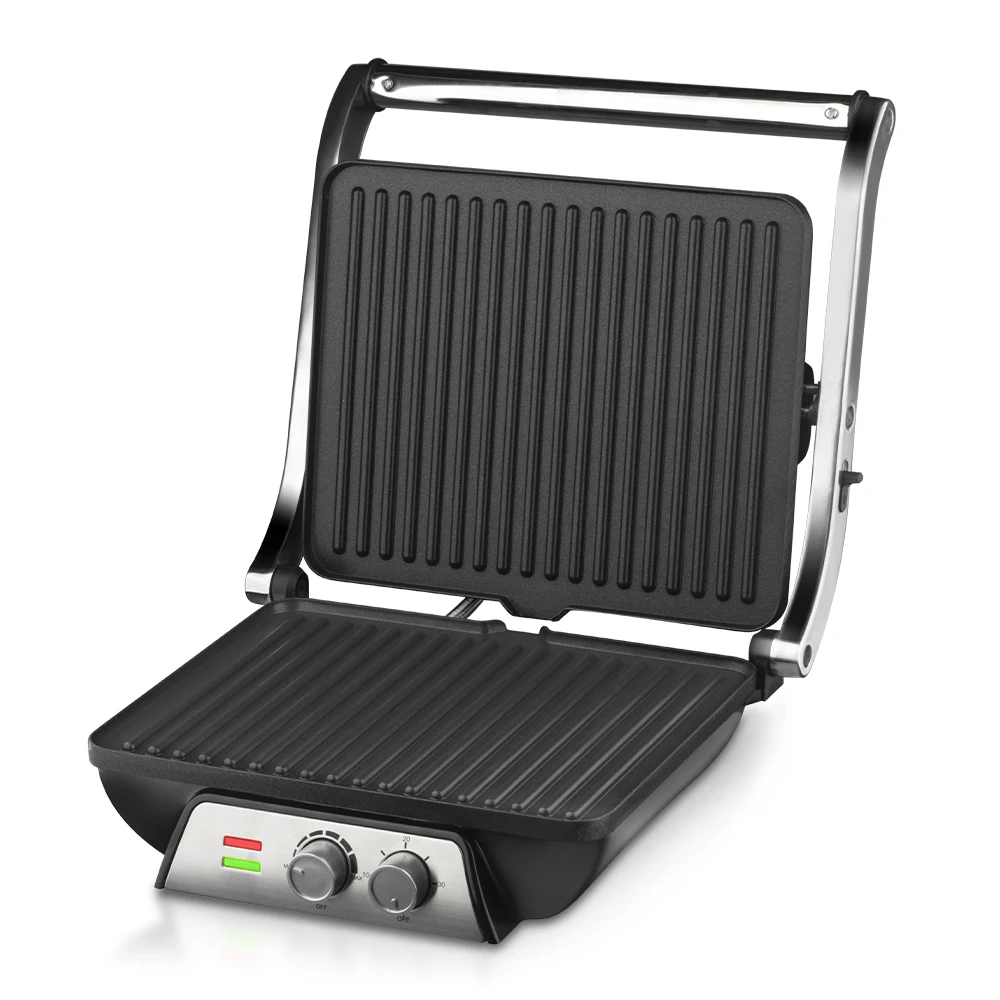 شوايات شواء كهربائية عالية السعرات الحرارية للاستخدام المنزلي، صانعة شرائح خبز غير لاصقة