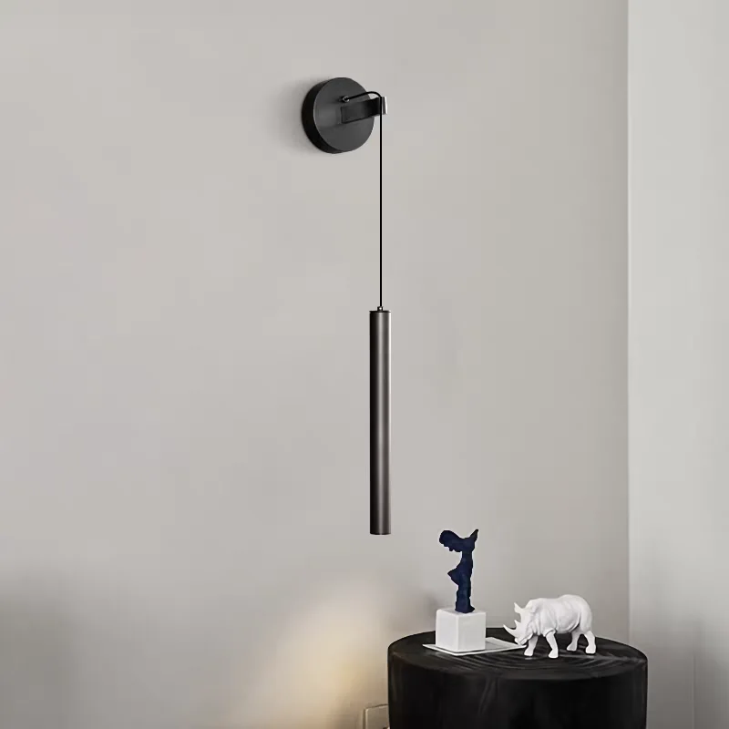 

Italian Minimalist Light Luxury All Copper Wall Lamp LED Lights Nordic Modern Lighting for Bedroom Living Room Corridor