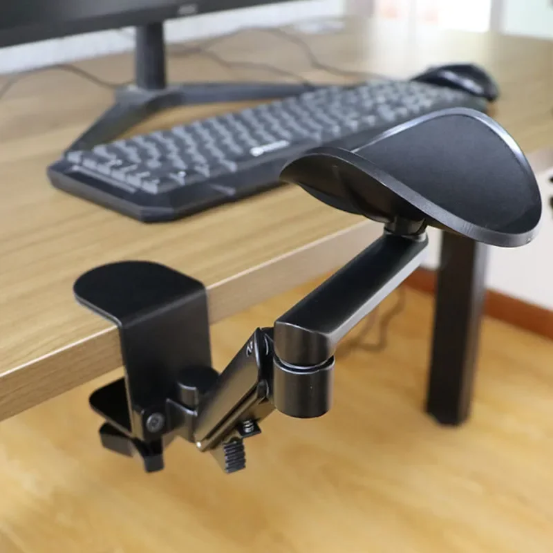 

Computer Arm and Elbow Support Desktop Extension Bracket with Keyboard and Mouse Pad Ergonomic Hand Support Comfortable