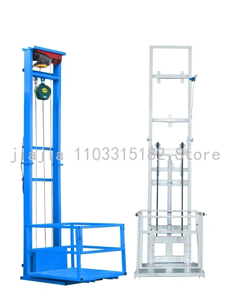 

500kg-1000kg load height 2M-10M warehouse, factory, workshop material elevator