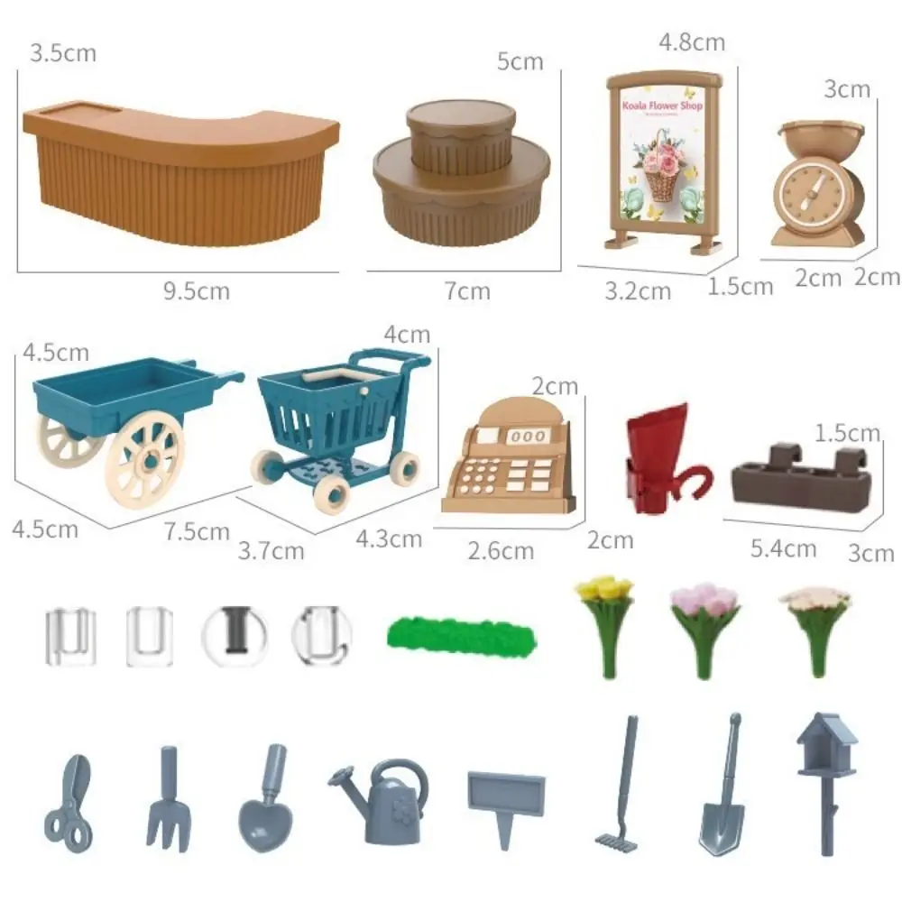 Nuovi mobili di simulazione in scala 1/12 fai da te multi stile casa delle bambole micro modello per bambini