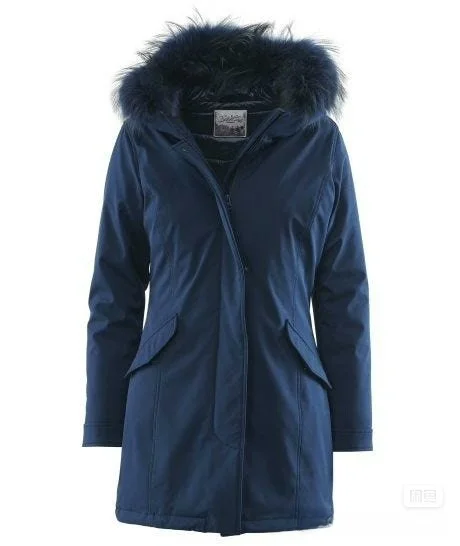 

Высококачественное хлопковое пальто от известного бренда, простое, элегантное, осенне-зимнее, новое, на молнии, с капюшоном, средней длины, однотонное, женское.