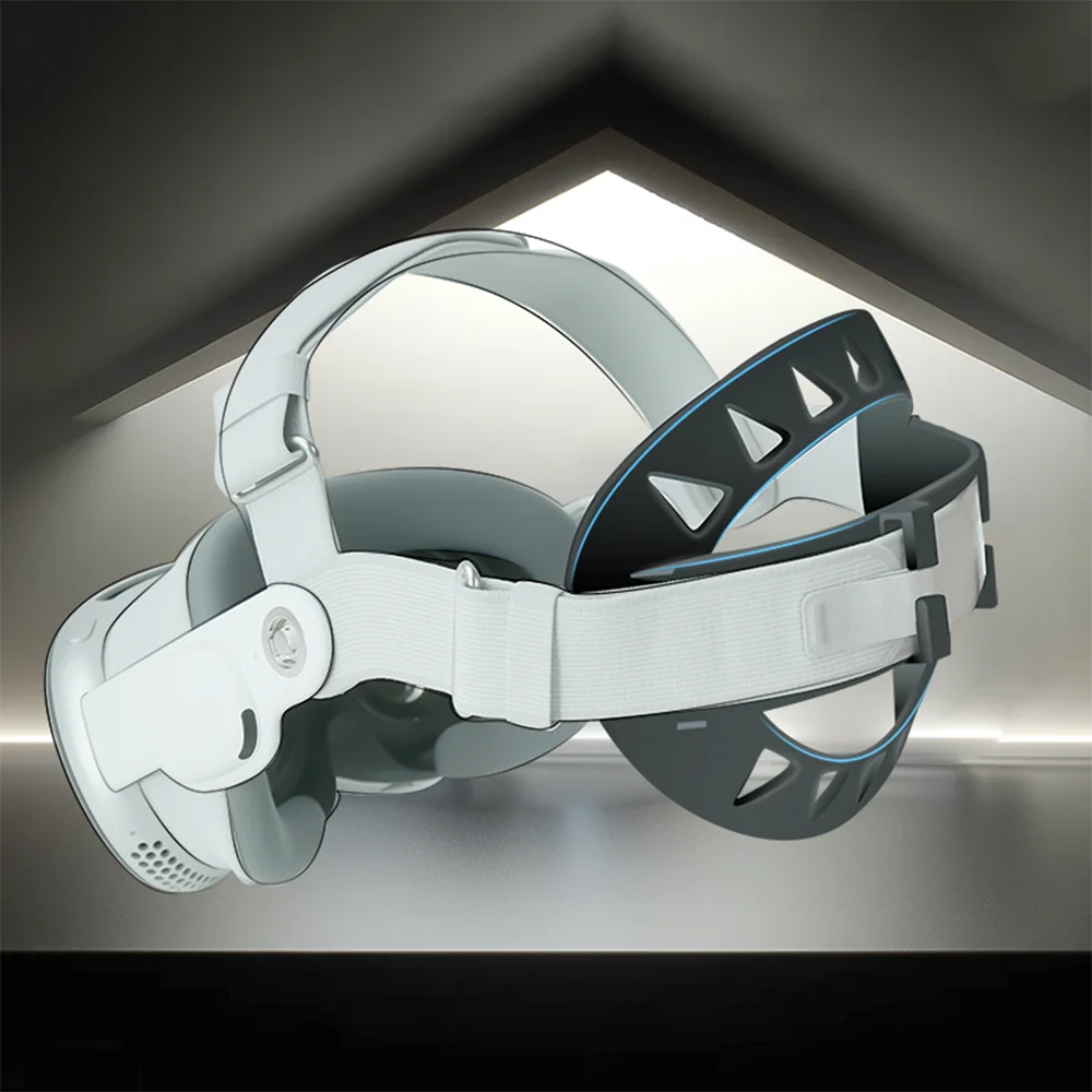 غطاء خلفي لتقليل الضغط لآبل فيجن برو ، عصابة رأس صغيرة ، وسادة تبو ، حزام رأس ، ملحقات VR قابلة للتنفس