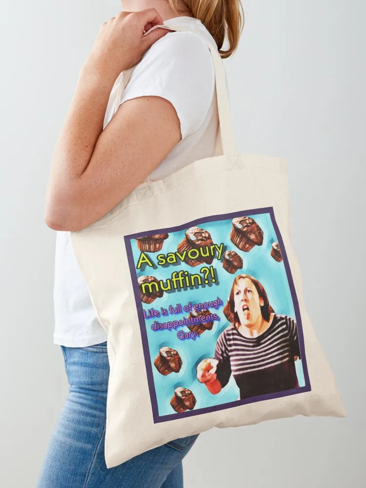 

Miranda-A savoury muffin! Tote Bag shopper bag women custom canvas bag for beach large tote
