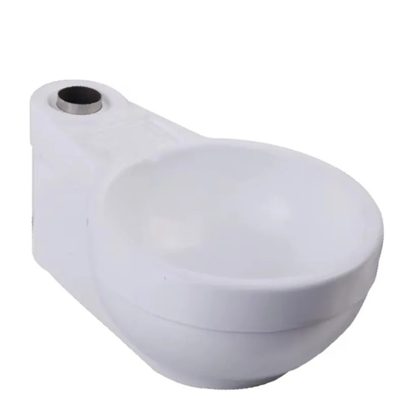 Compact Lightweight ABS Acrylic Surface White Color Swivel Washbasin Easy Clean RV Motorhome Caravan Campervan Boat Yacht Cabin