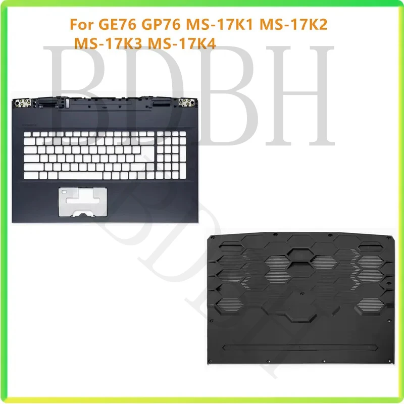 New Laptop Top Case Palmrest Bottom Cover For MSI GE76 GP76 MS-17K1 MS-17K2 MS-17K3 MS-17K4