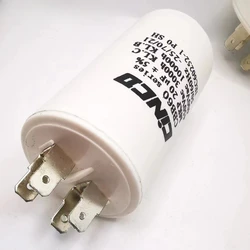 Motor Run Capacitors 250V 400V 450V CBB60 14uF 16uF 18uF 20uF 25uF 30uF 35uF 4pins SH DB AC 450VAC Water Pump motor starting