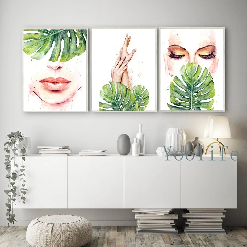 Beauty Salon Decor Hair Salon Signs Wall Art Canvas Painting Lash Artist  Eyelash Poster Prints Spa Decoration Hairdresser Gift