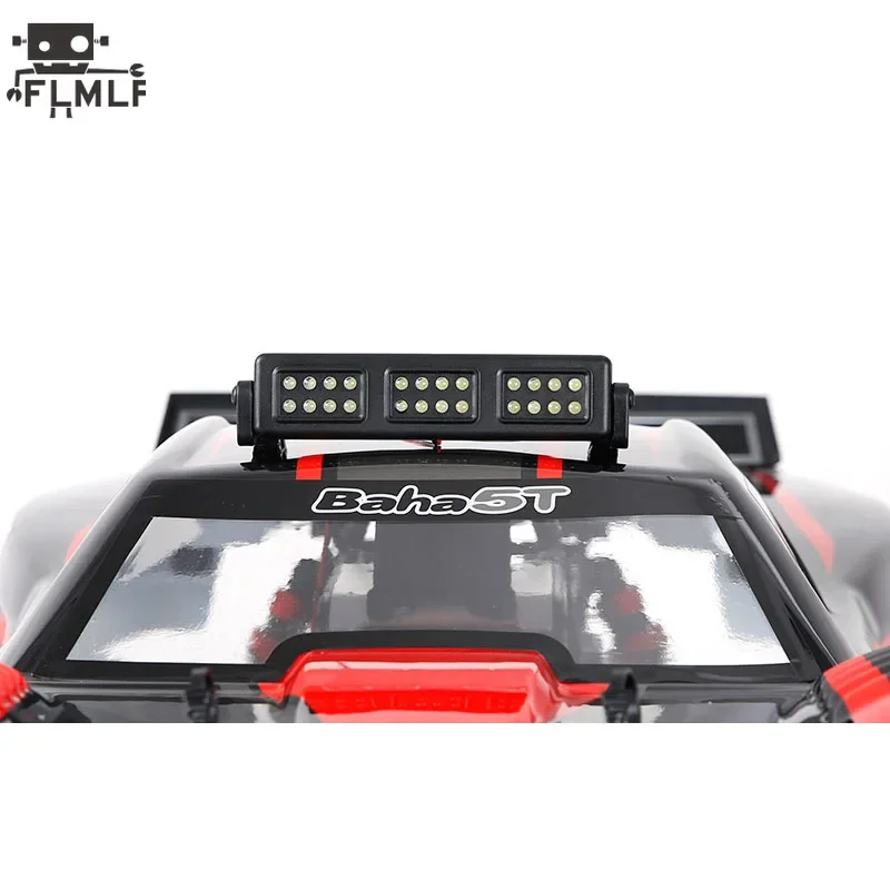 Rc Car Plastic Square Spotlight with LED Light Set (Short) for 1/5 HPI ROVAN KM BAJA ROFUN BAHA 5T FT GT X-LT Truck Toys Parts