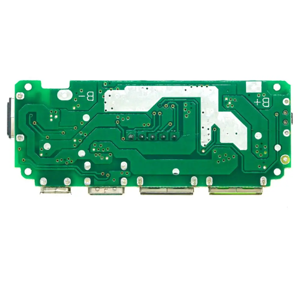 2 Stück 18650 Lithium-Batterieladegerät 5V 2,4A Dual-USB-Leiterplatte Digitales LCD-Anzeigemodul mit Überlade-, Tiefentladungs- und Kurzschlussschutz
