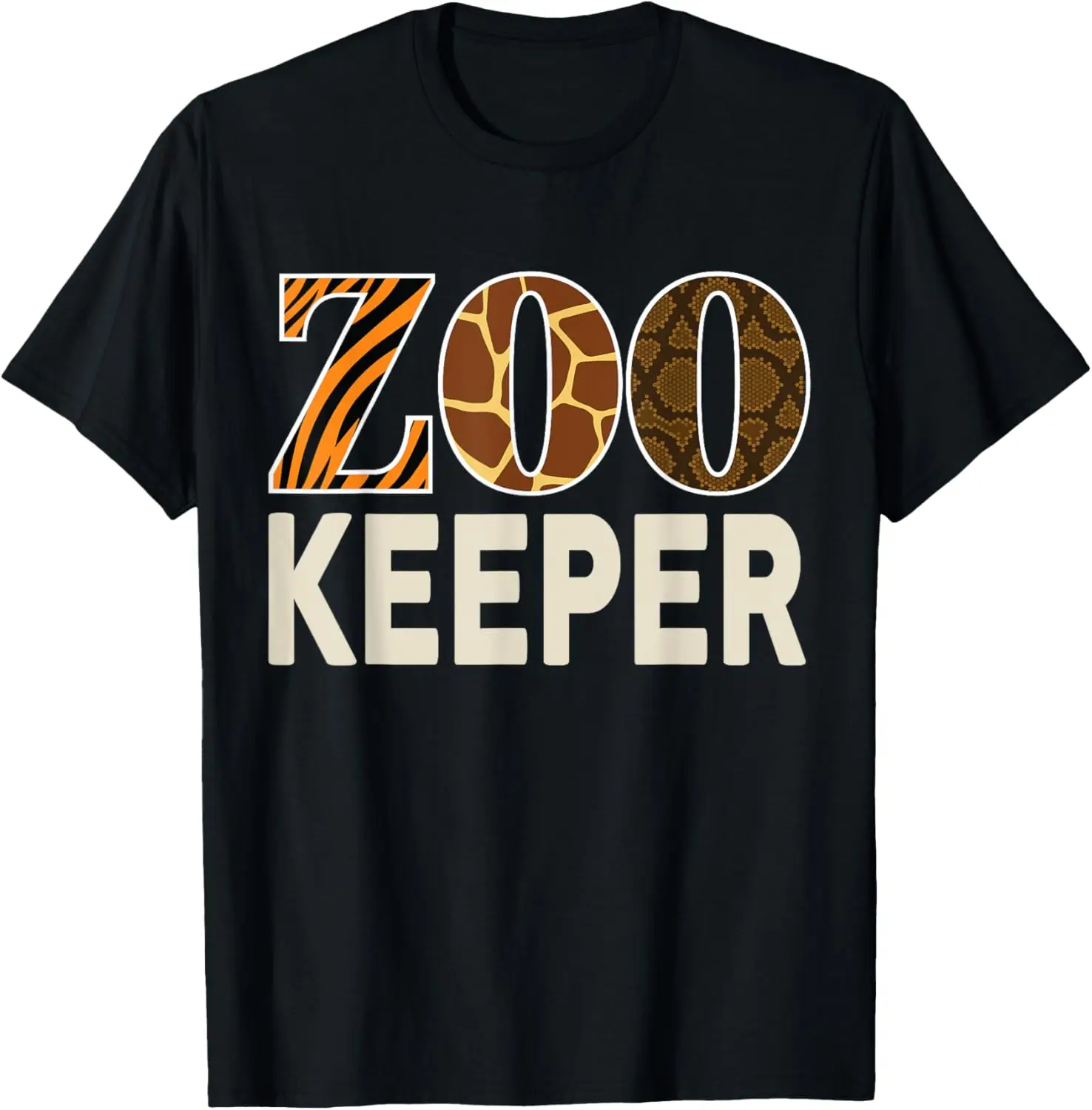 

Zookeeper Африканские животные Зебра Дикий принт Саванна Костюм Футболка