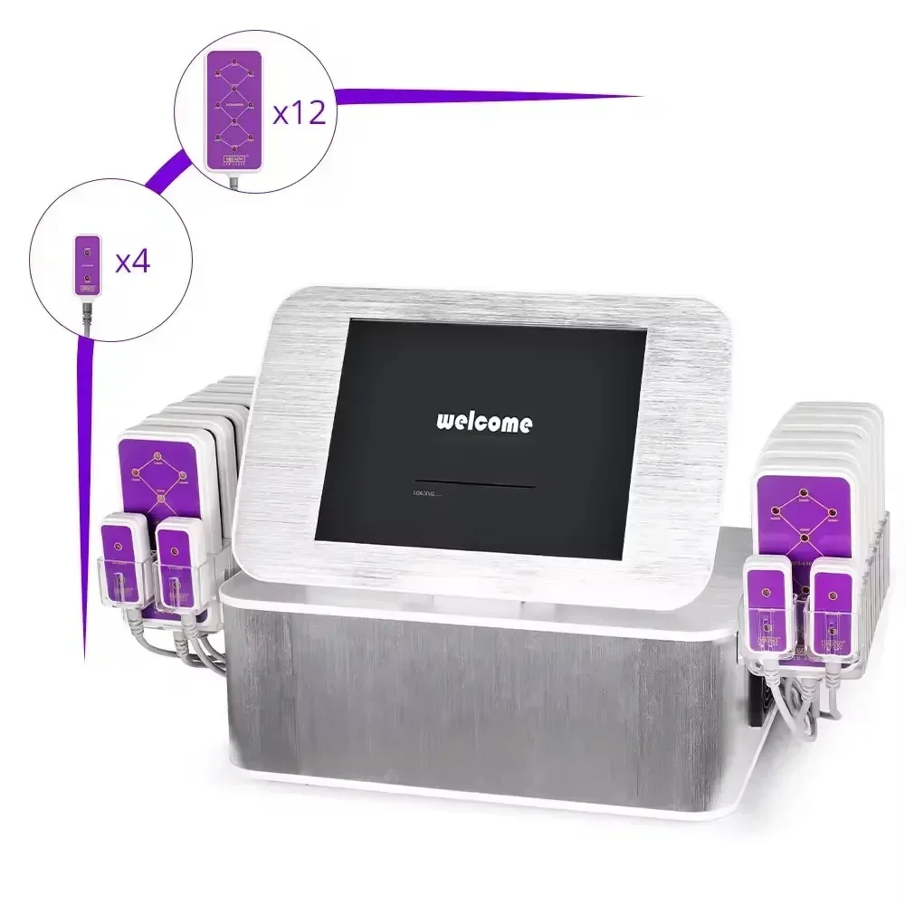 650NM Lipo Red Light Therapy Weight Loss Fat Burning Firming Lifting Body Shaping Slimming Instrument