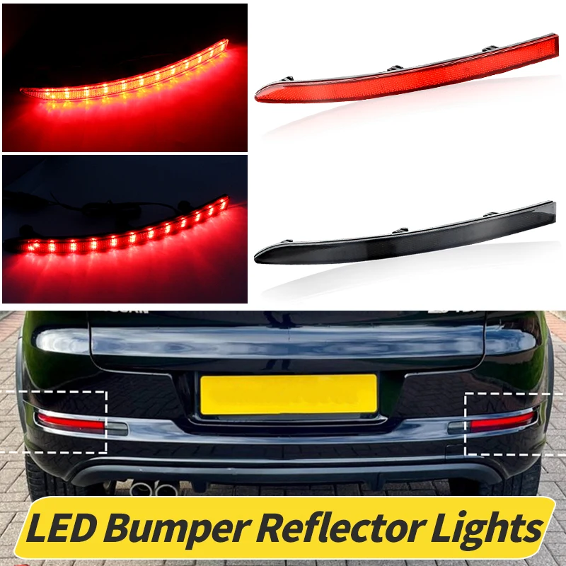 

2 шт. для VW Tiguan 2007 2008 2010 2011 2012 2013 2014 2015 2016 светодиодный задний фонарь автомобиля, отражатель бампера, стоп-сигнал, стоп-сигналы