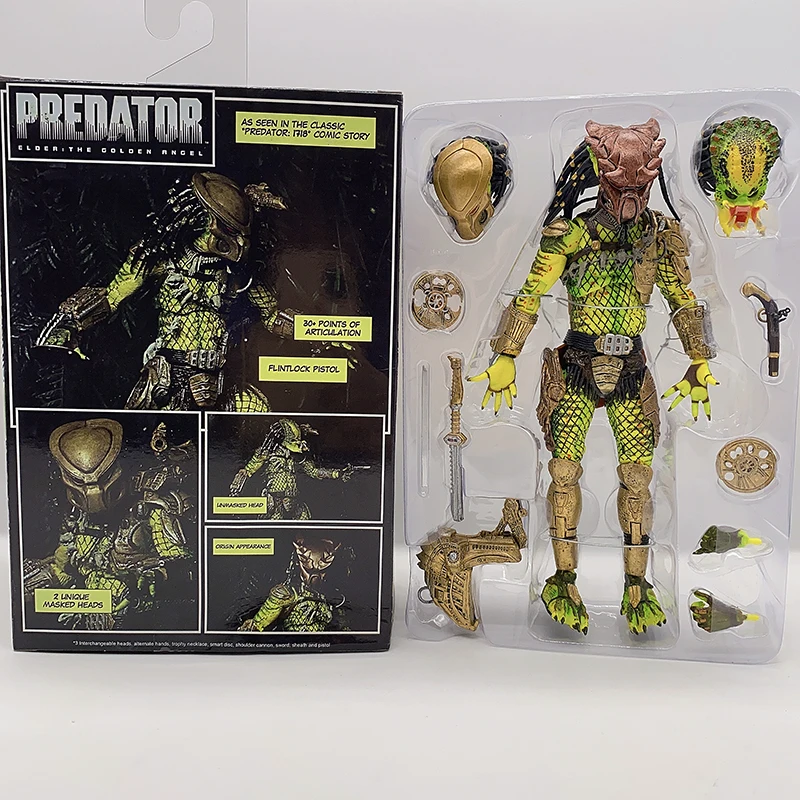 NECA Elder The Golden Angel Ultimate Predator Action Figure PVC Collectible Model Toys 22CM Gift