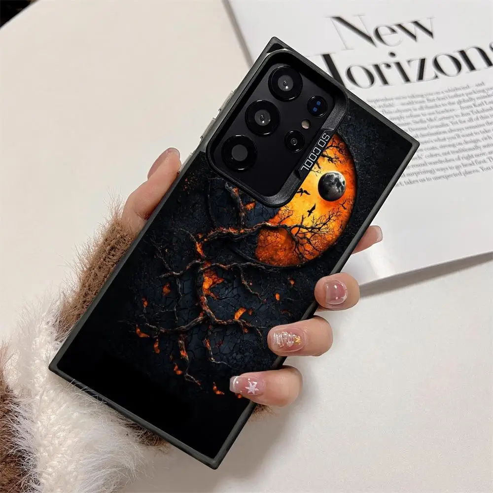 

Dead branches case for Galaxy S25 S24 S23 S22 S21 S20 Ultra/ FE/Plus shock-proof rear cover anti-fingerprint