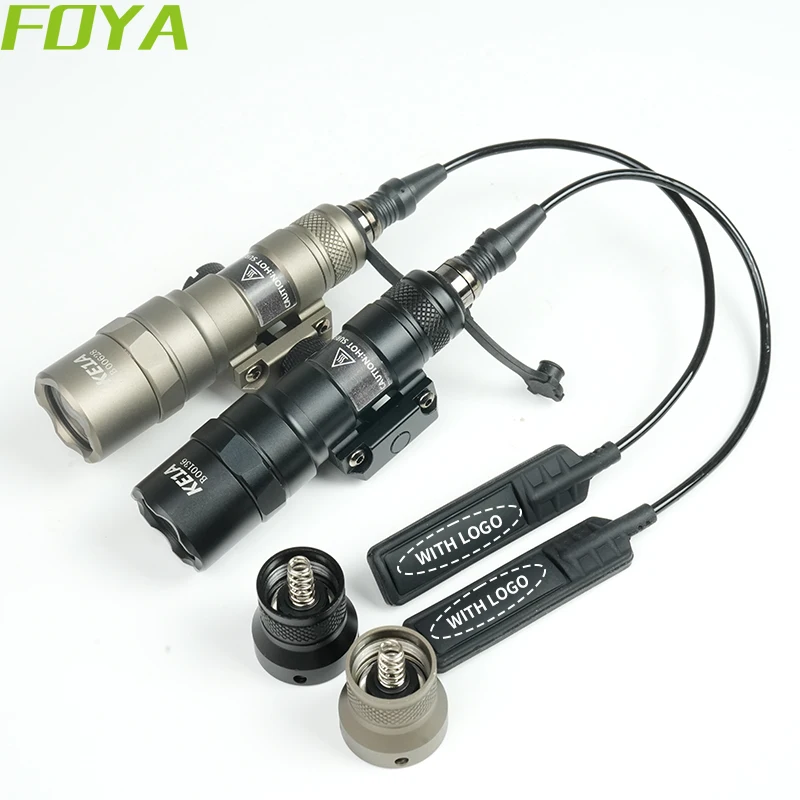 التكتيكية الادسنس SF M300B M600B في الهواء الطلق سلاح كشاف ضوء M600M300 مصباح يدوي الصيد صالح 21 مللي متر Picatinny السكك الحديدية
